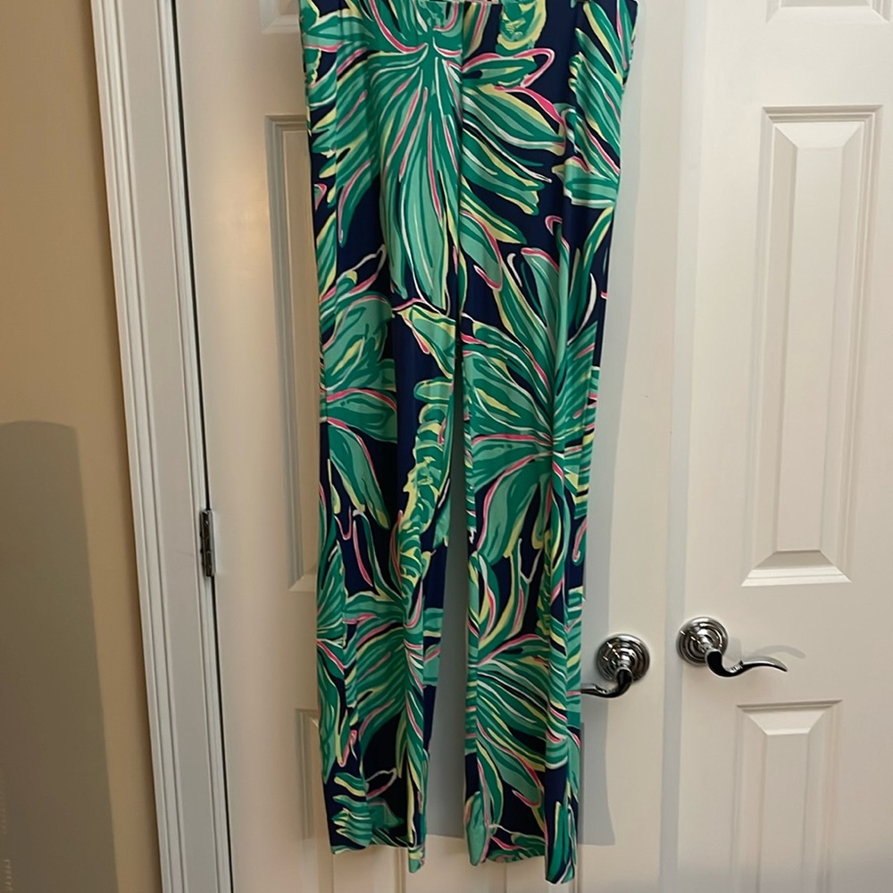 Lilly Pulitzer cotton Palazzo Pants. Size L